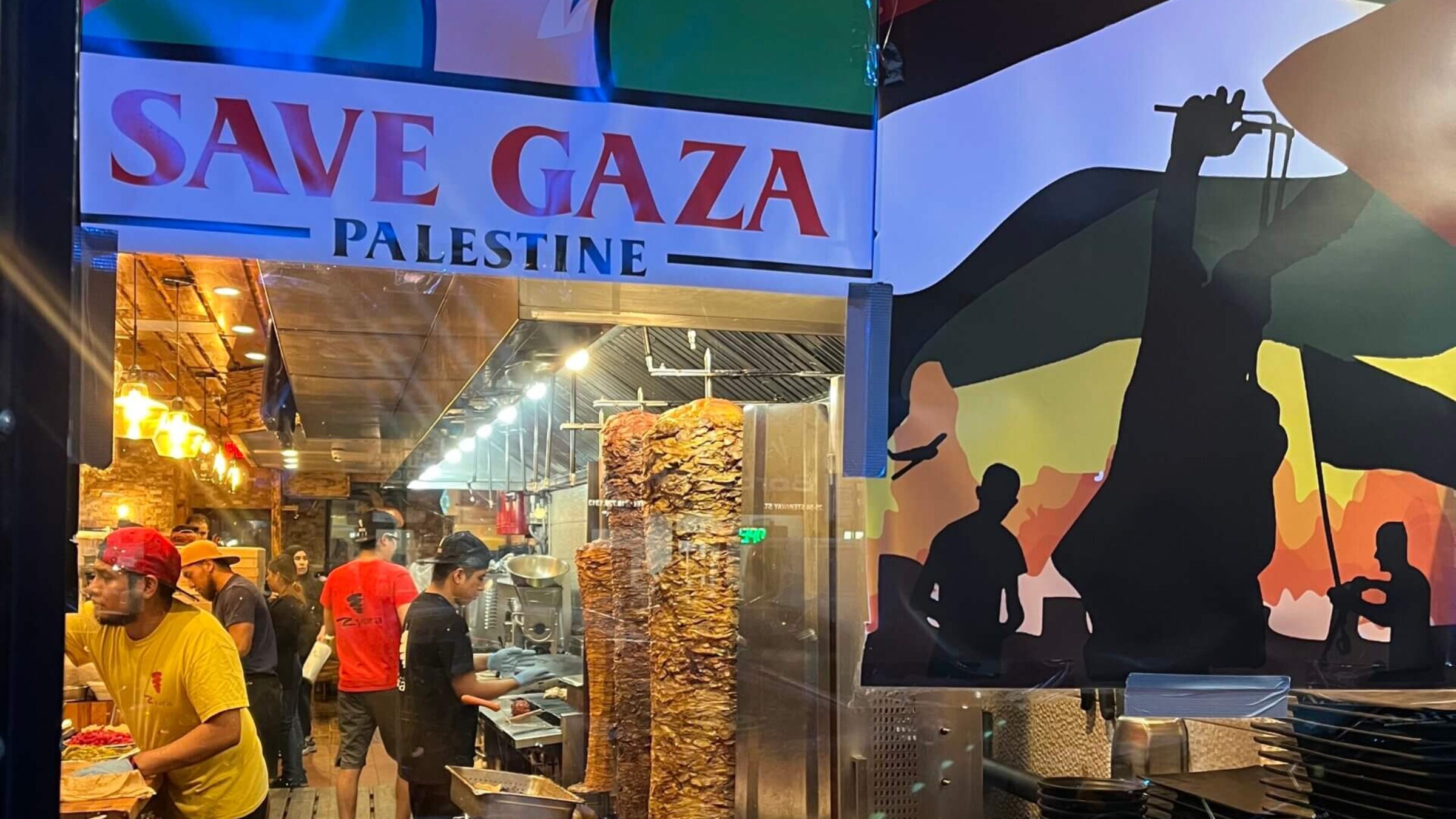 Zyara is a no-frills Palestinian restaurant on Steinway Street, an Arab strip in the Queens neighborhood of Astoria.