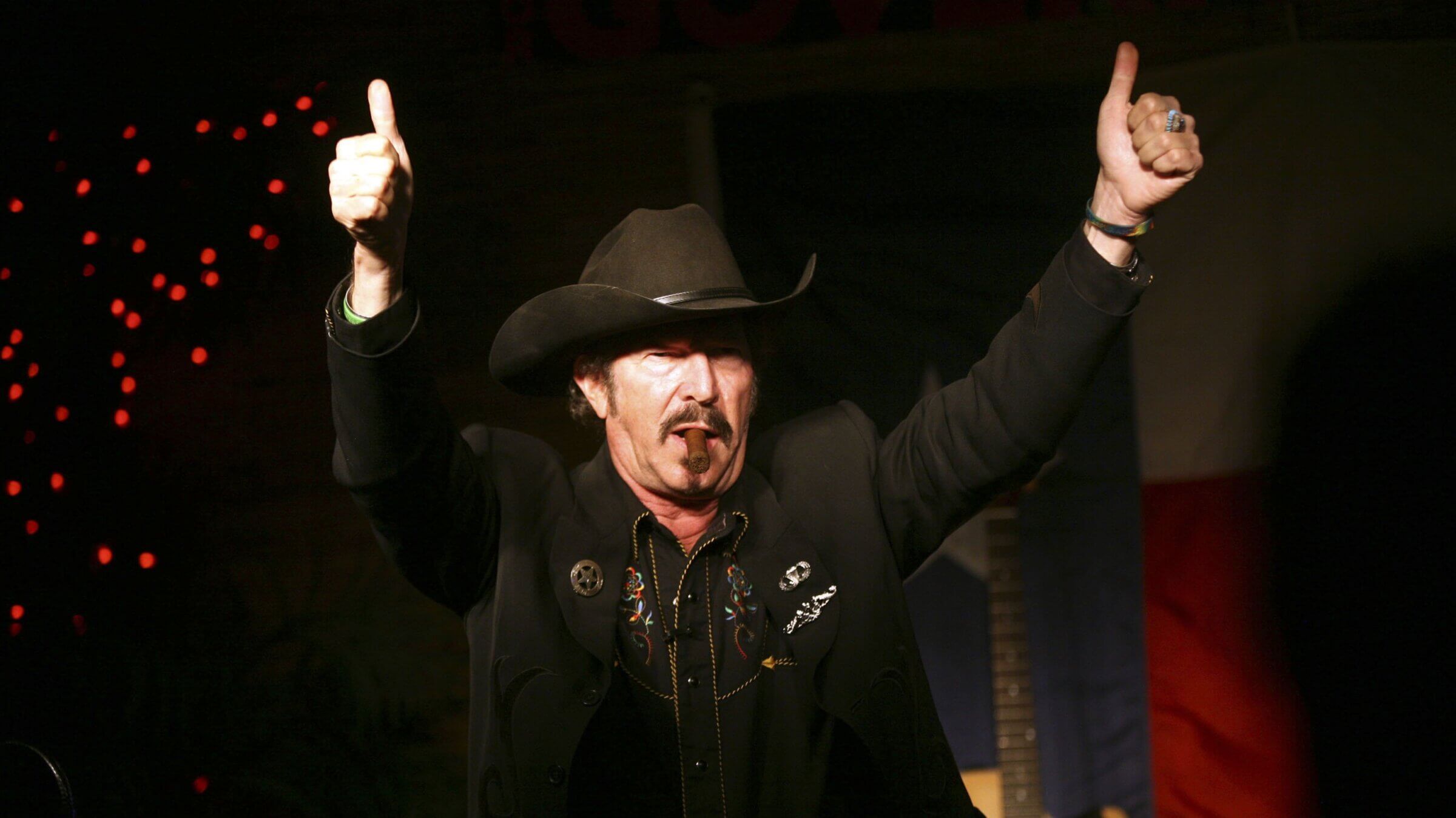 Kinky Friedman during his 2006 gubernatorial campaign.