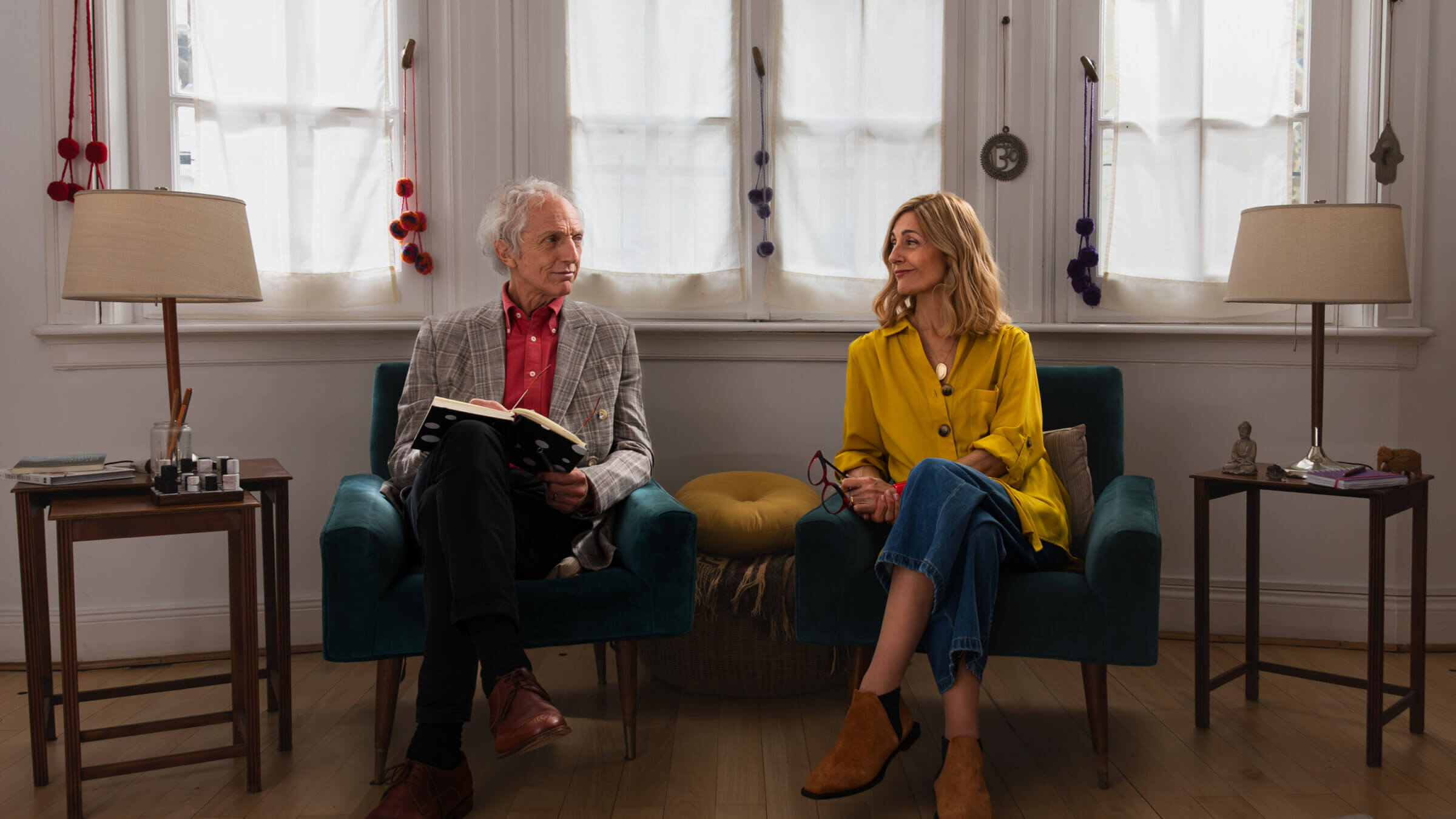 In 'Family Therapy,' Carola Reyna and Boy Olmi play psychotherapists married to each other.